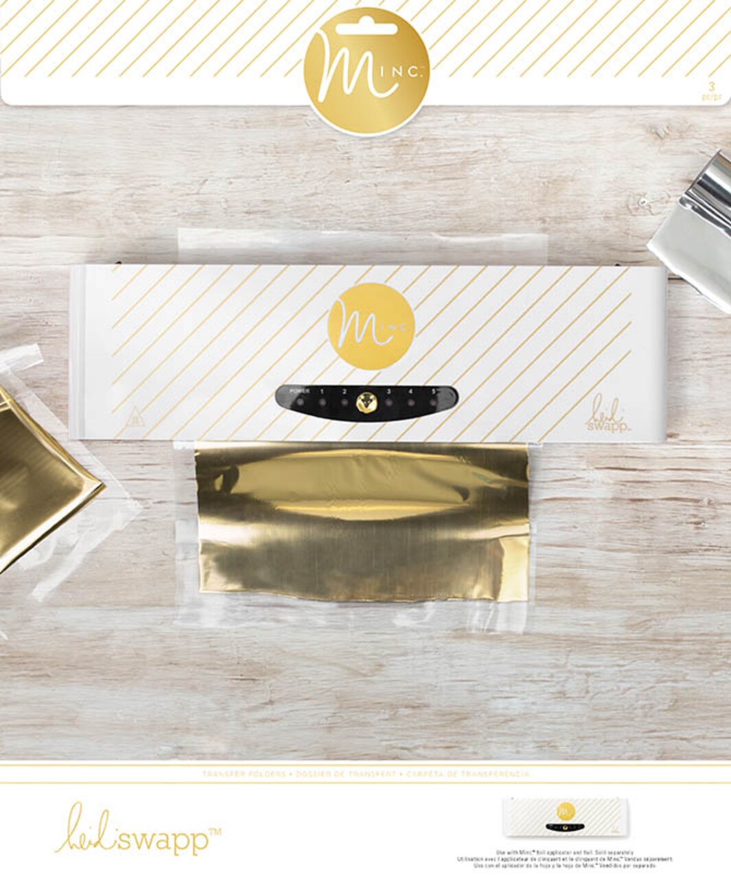Heidi Swapp - MINC - TRANSFER FOLDERS - 6.25 X 12 / 12.25 X 14 (3 PIECE) 370122